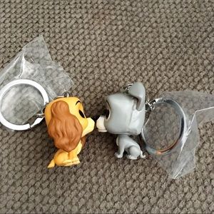 Lady & the Tramp Pocket Pop! Keychain Set